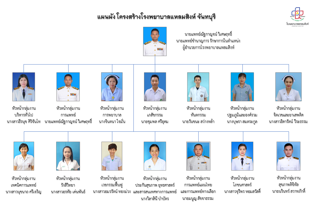 โครงสร้างโรงพยาบาลแหลมสิงห์